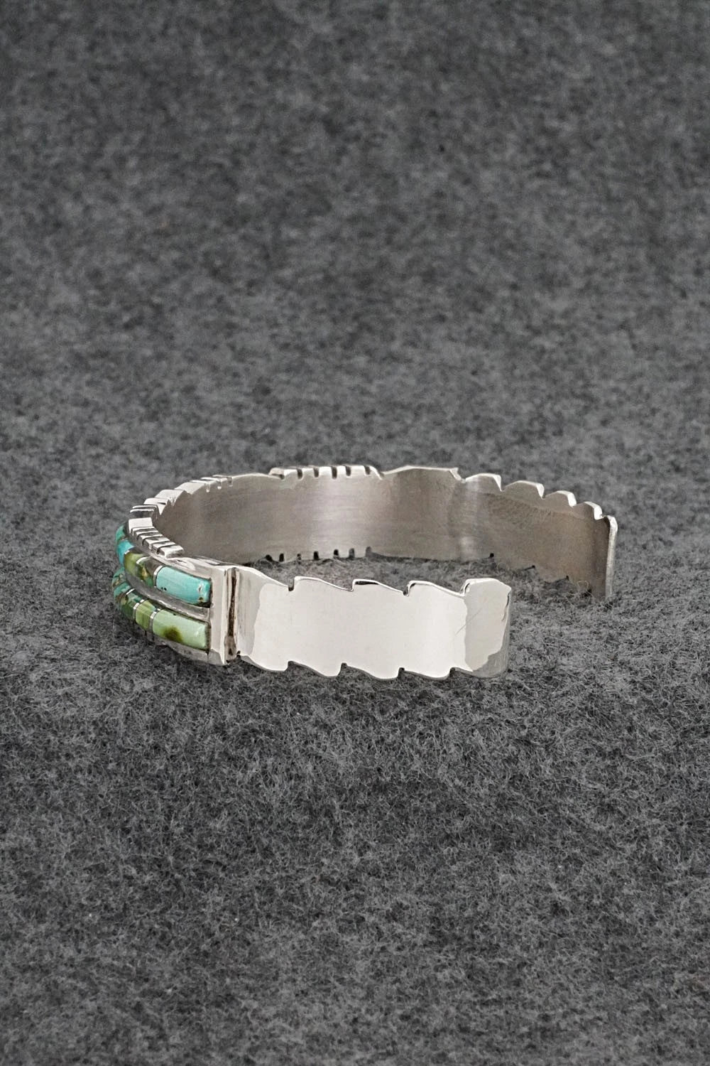 Turquoise & Sterling Silver Bracelet - Sheldon Lalio