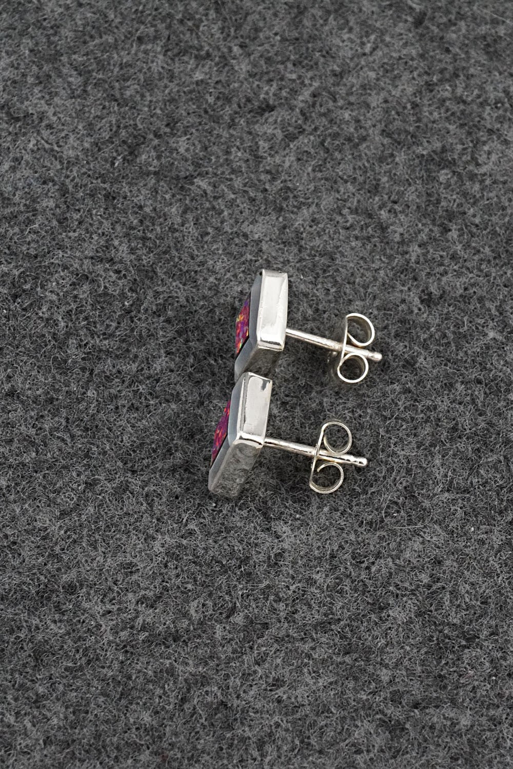 Opalite, Mother of Pearl & Sterling Silver Earrings - Willis Kylestewa
