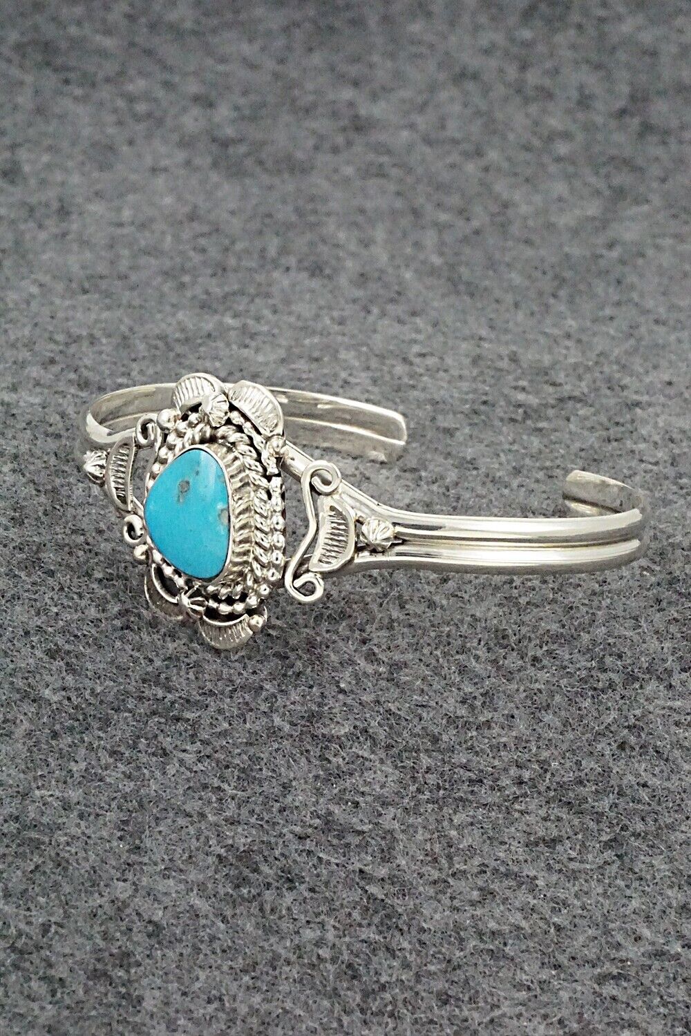 Turquoise & Sterling Silver Bracelet - Jimmy Garcia