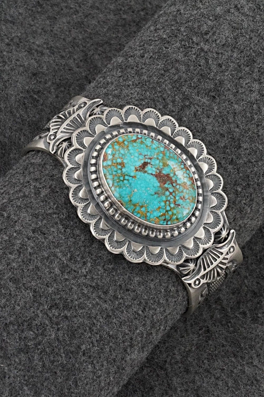 Turquoise & Sterling Silver Bracelet - Randy Boyd