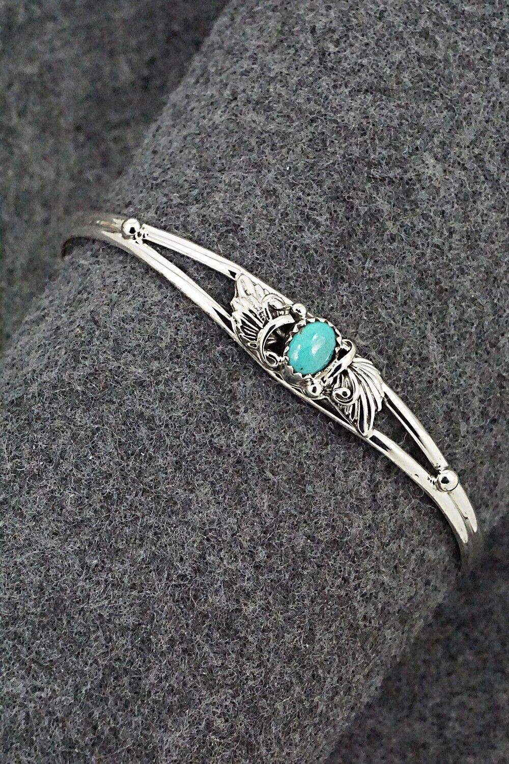 Turquoise & Sterling Silver Bracelet - Judy Largo