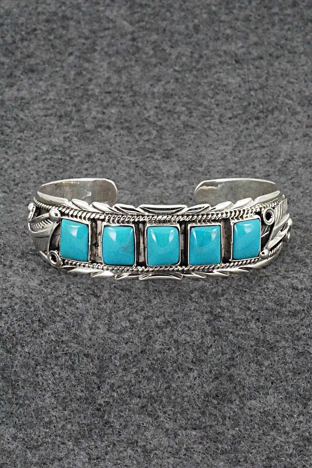 Turquoise & Sterling Silver Bracelet - Davey Morgan