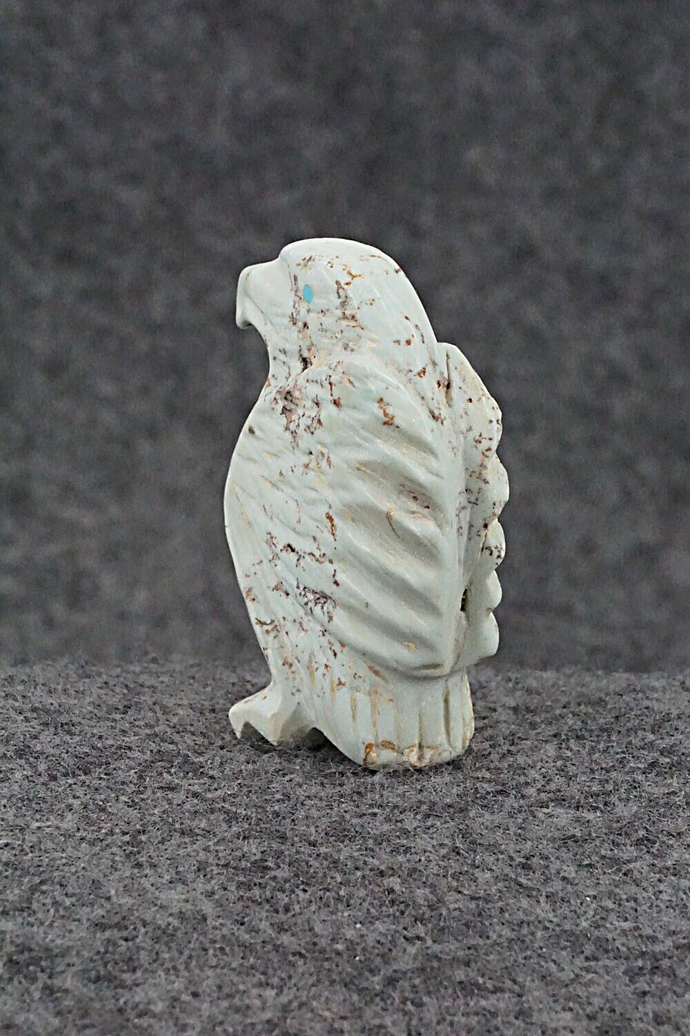 Eagle Zuni Fetish Carving - Tony Mackel