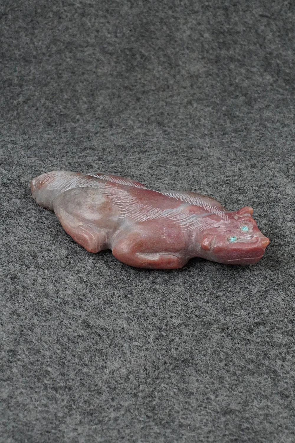 Badger Zuni Fetish Carving - Terrance Panteah