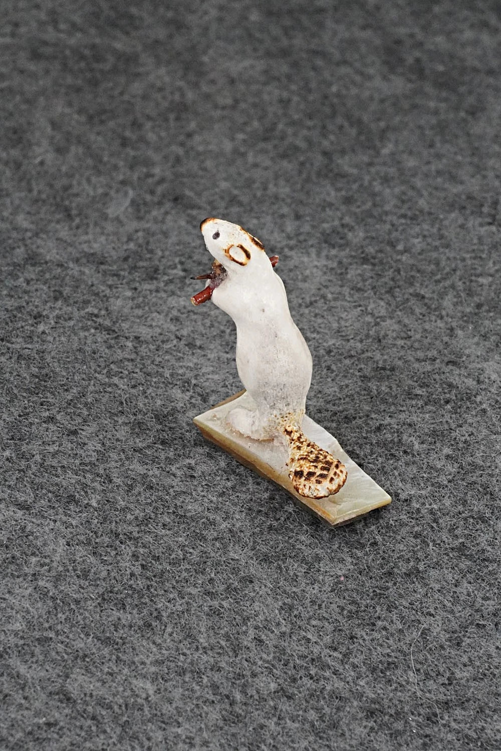 Beaver Zuni Fetish Carving - Ruben Najera