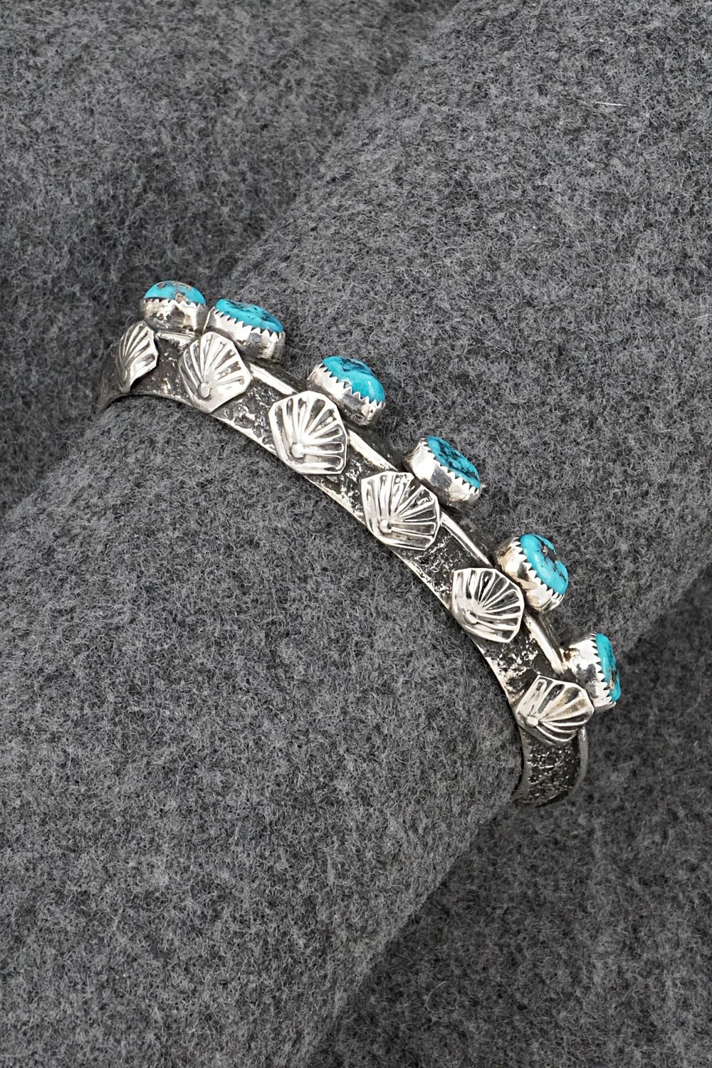 Turquoise & Sterling Silver Bracelet - Delbert Arviso