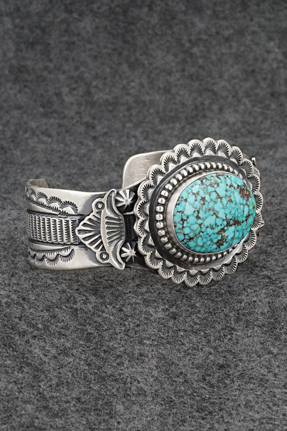 Turquoise & Sterling Silver Bracelet - Randy Boyd