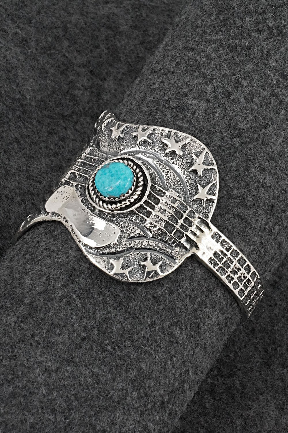 Turquoise & Sterling Silver Bracelet - Delbert Arviso