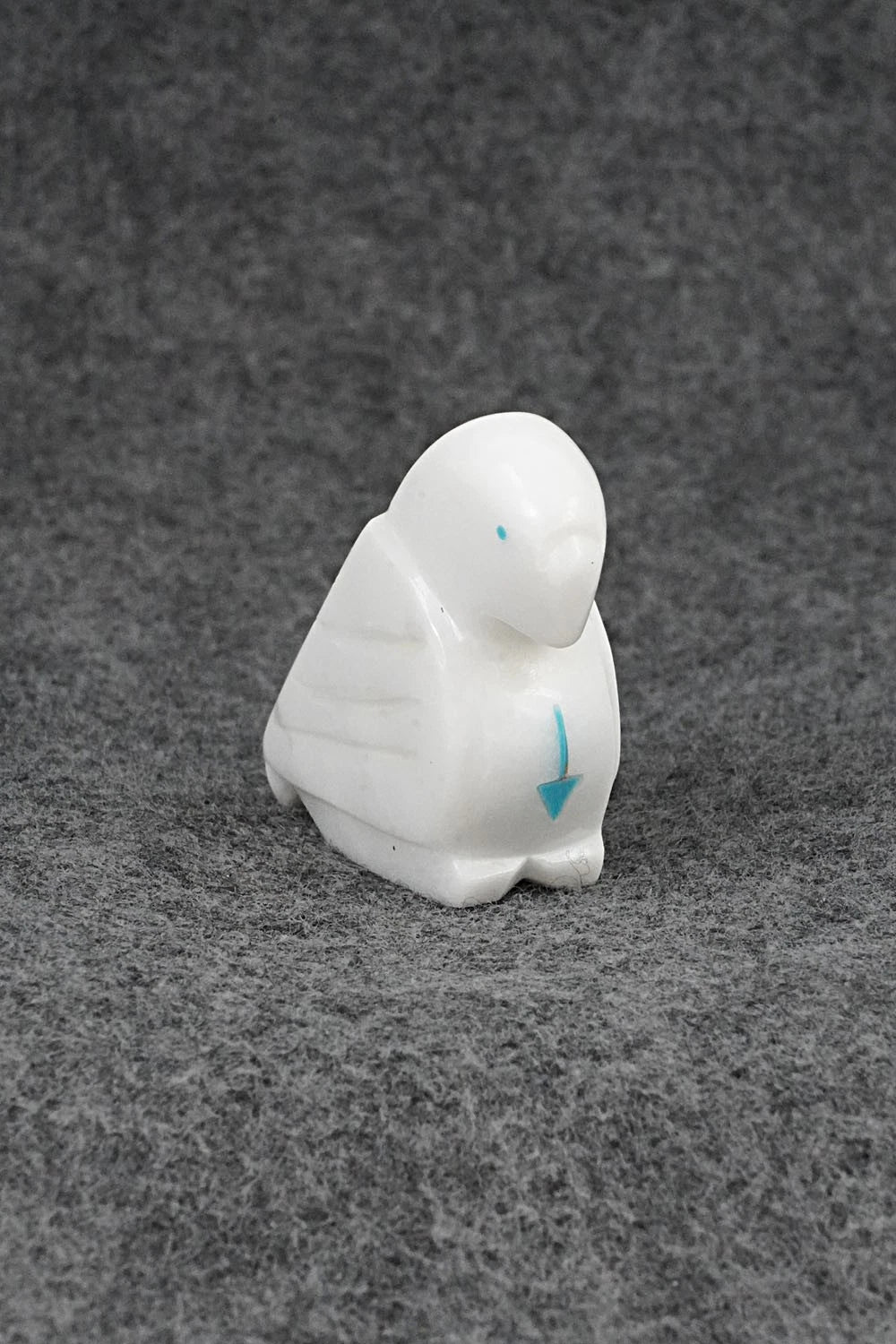 Eagle Zuni Fetish Carving - Clayton Panteah