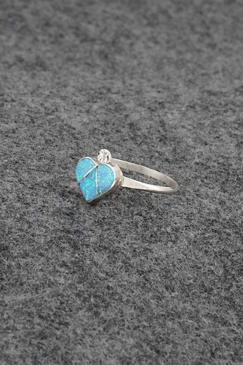 Opalite & Sterling Silver Ring - Ola Eriacho - Size 9