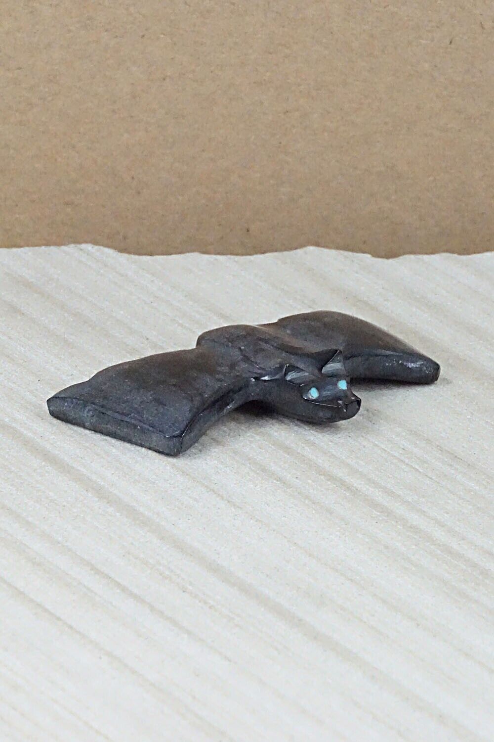 Bat Zuni Fetish Carving - Tim Lementino