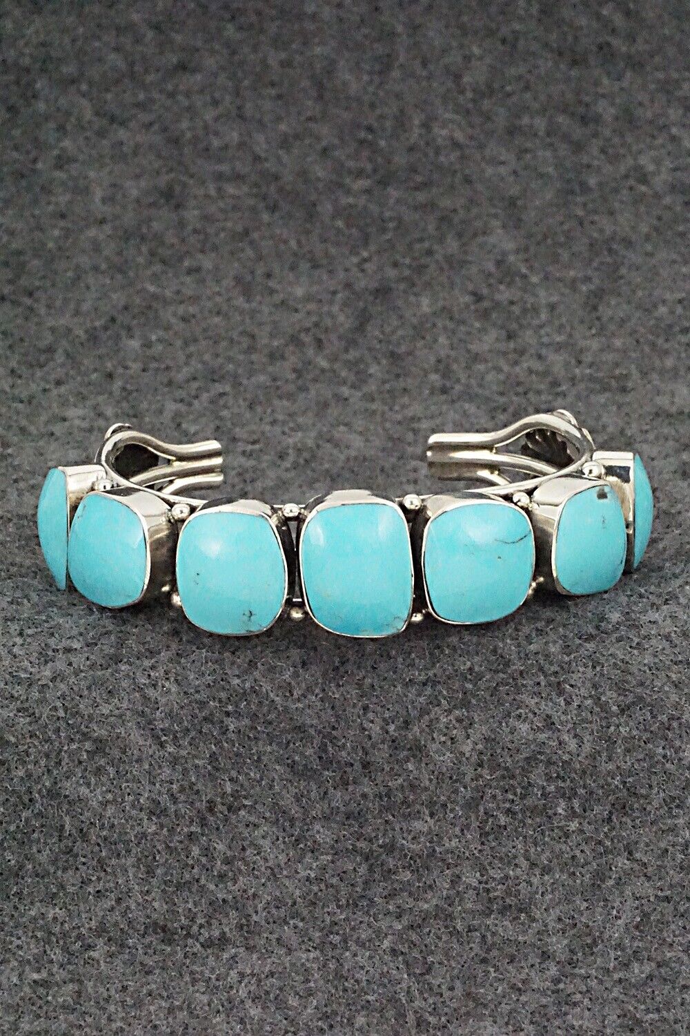 Turquoise & Sterling Silver Bracelet - Irvin Tsosie