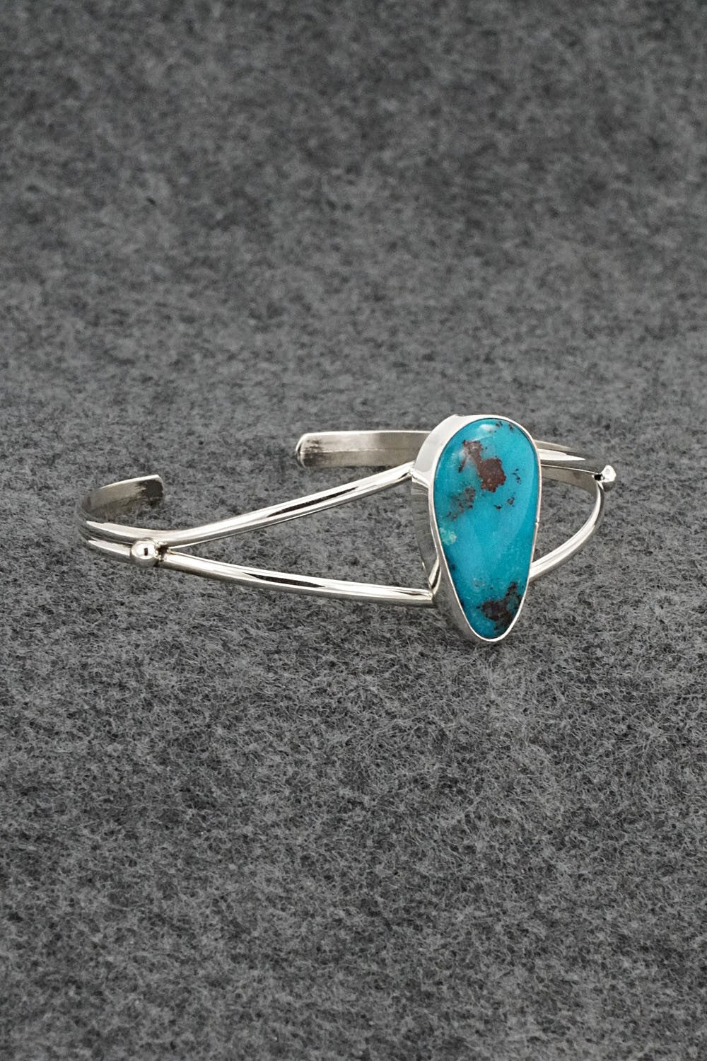 Turquoise & Sterling Silver Bracelet - Rena Begay