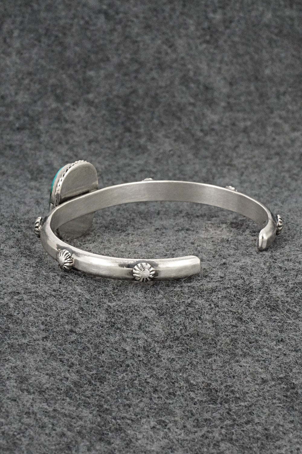 Turquoise & Sterling Silver Bracelet - Samuel Yellowhair