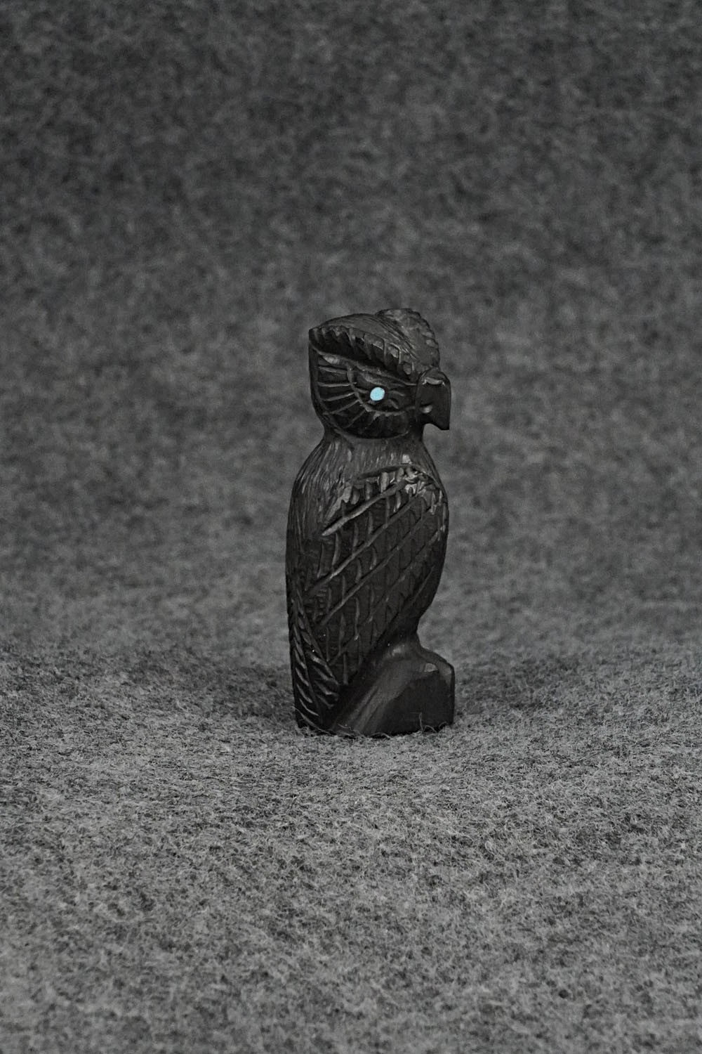 Owl Zuni Fetish Carving - Chris Peina