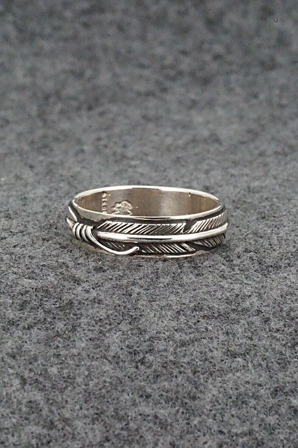 Sterling Silver Ring - Raymond Coriz - Size 9.25