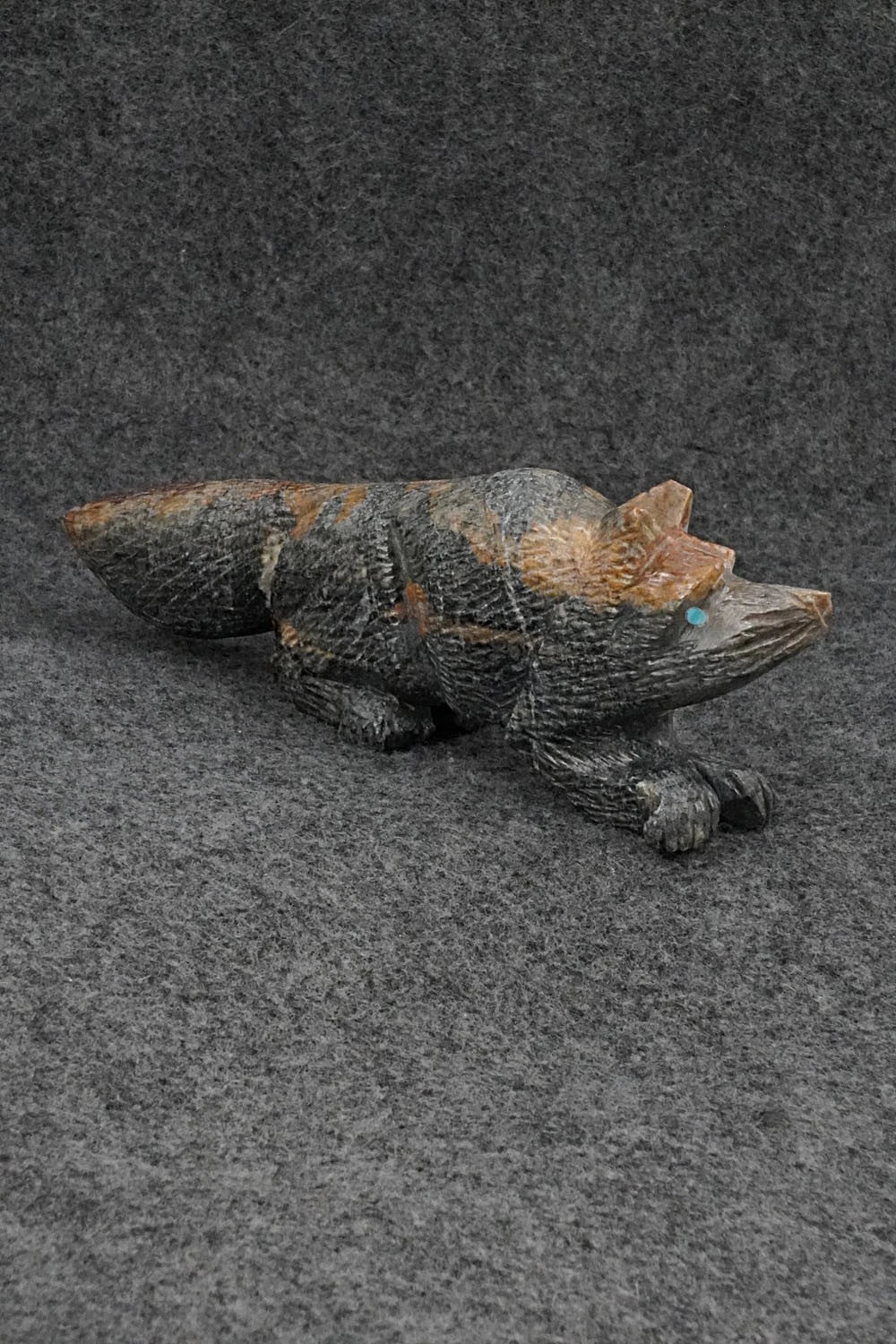 Fox Zuni Fetish Carving - Tony Mackel