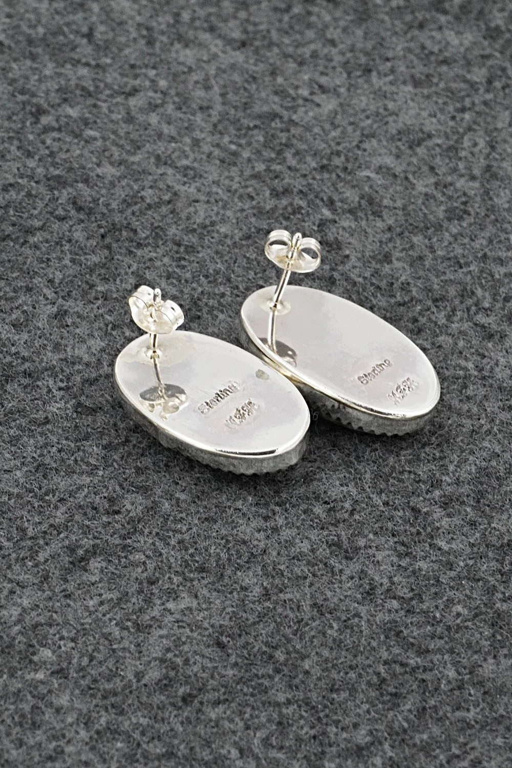 Morado & Sterling Silver Earrings - Murray Hannaweeka
