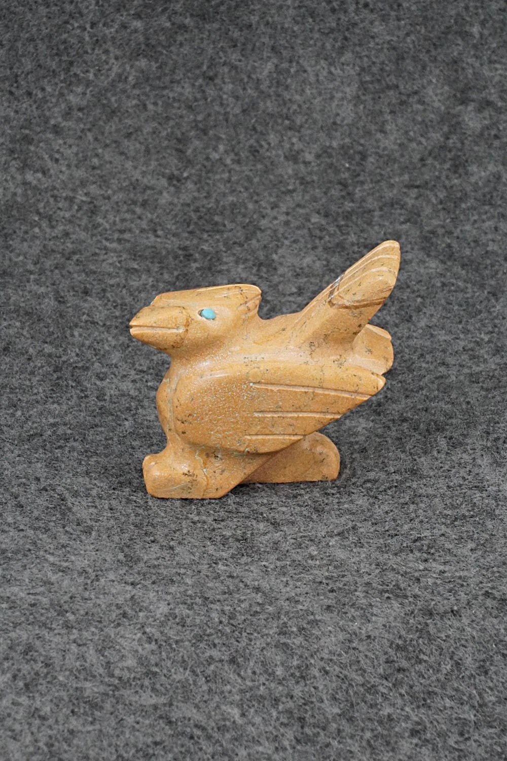 Roadrunner Zuni Fetish Carving - Mike Tucson