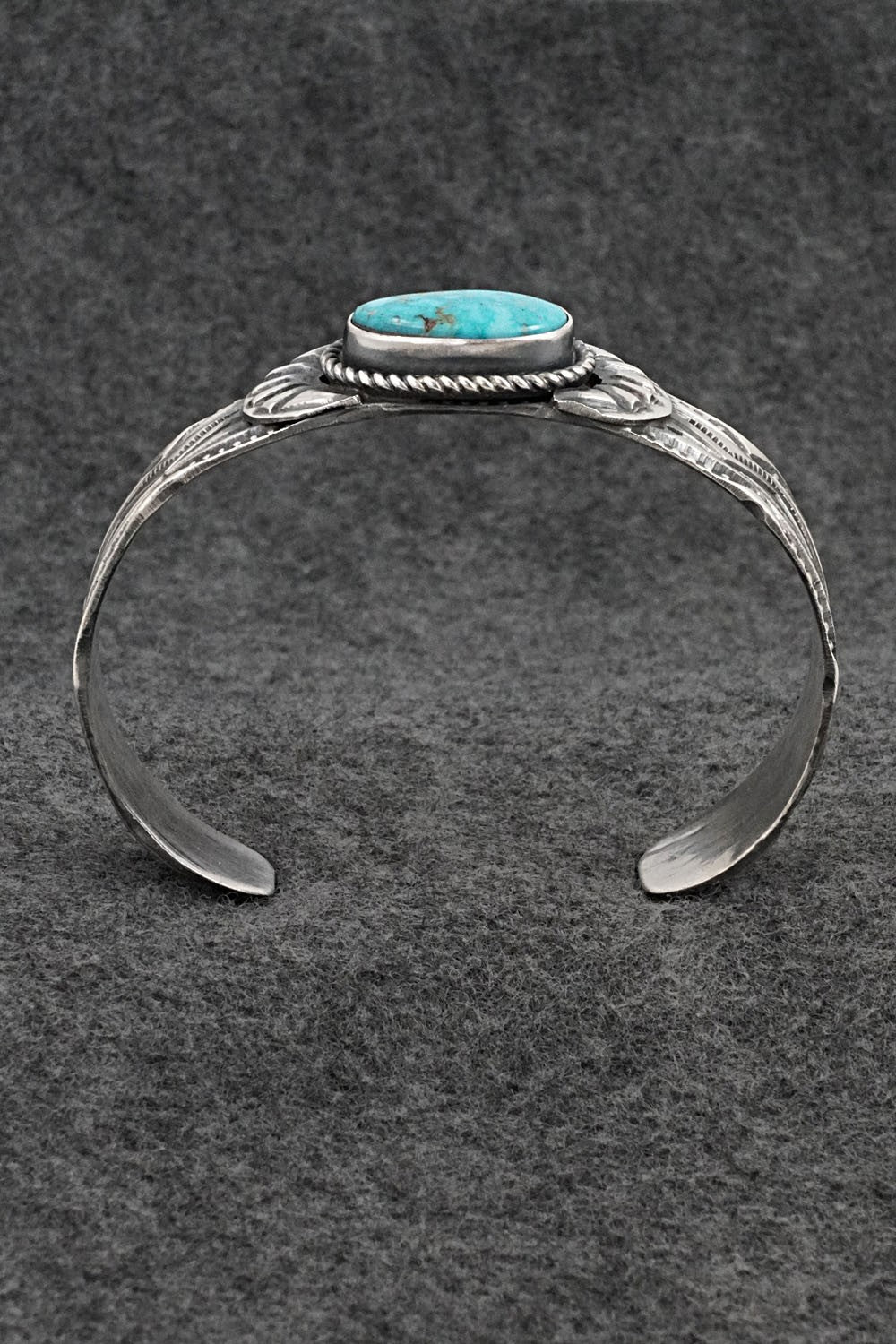 Turquoise & Sterling Silver Bracelet - Tillie Jon