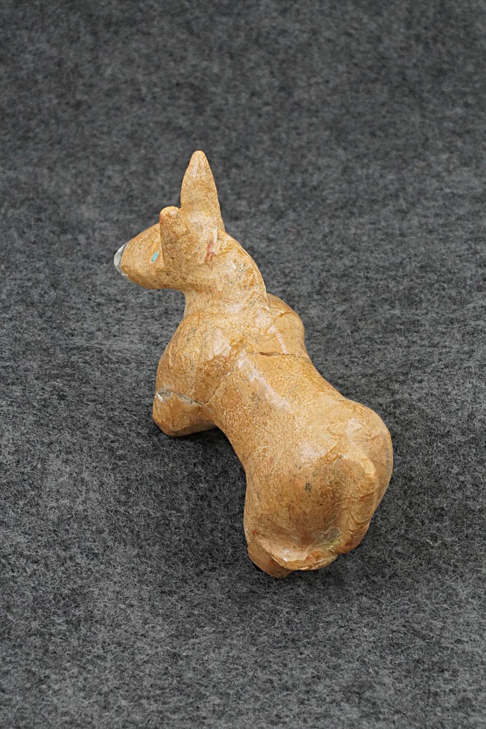 Donkey Zuni Fetish Carving - Freddie Leekya