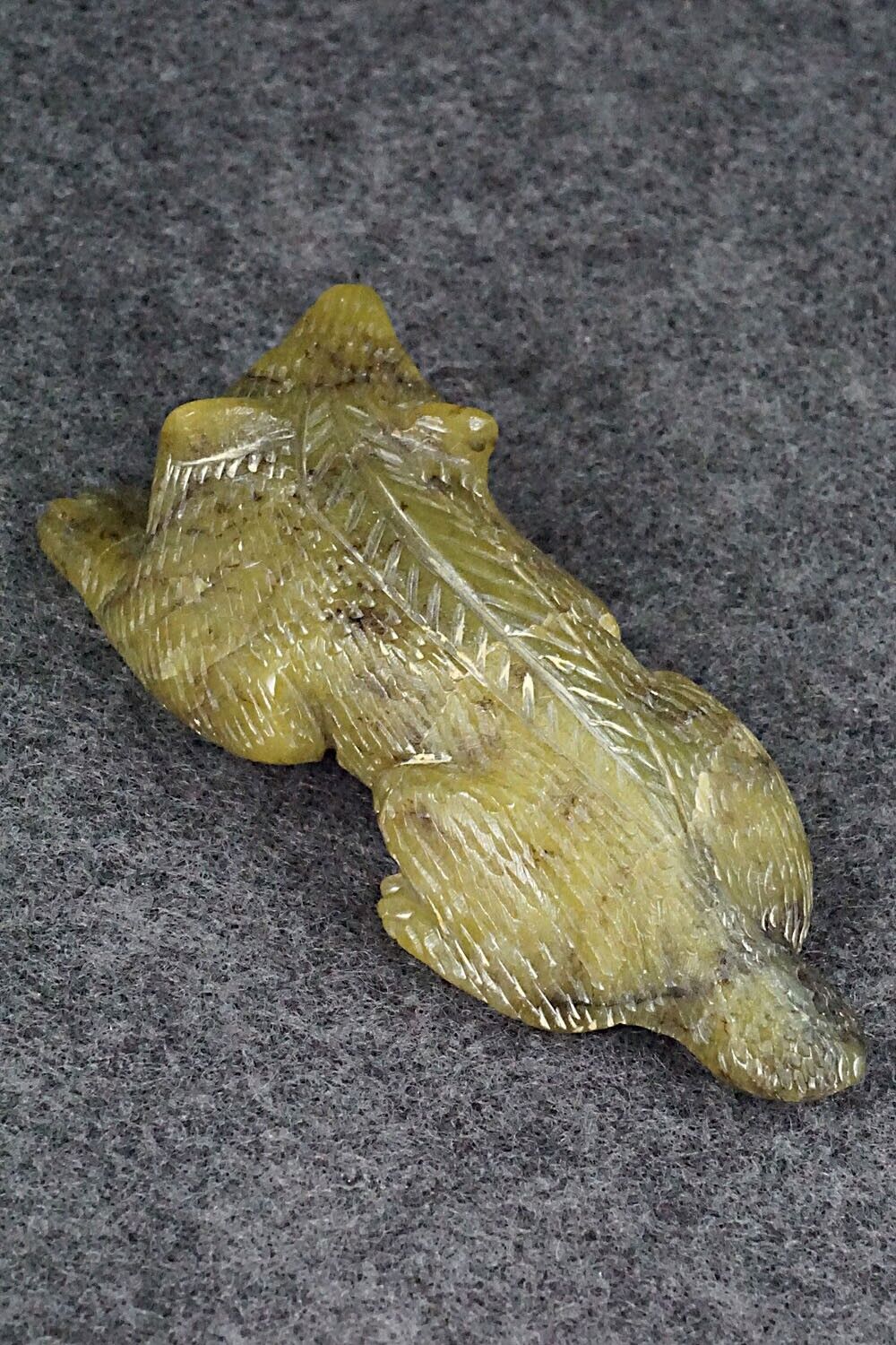 Badger Zuni Fetish Carving - Lance Cheama