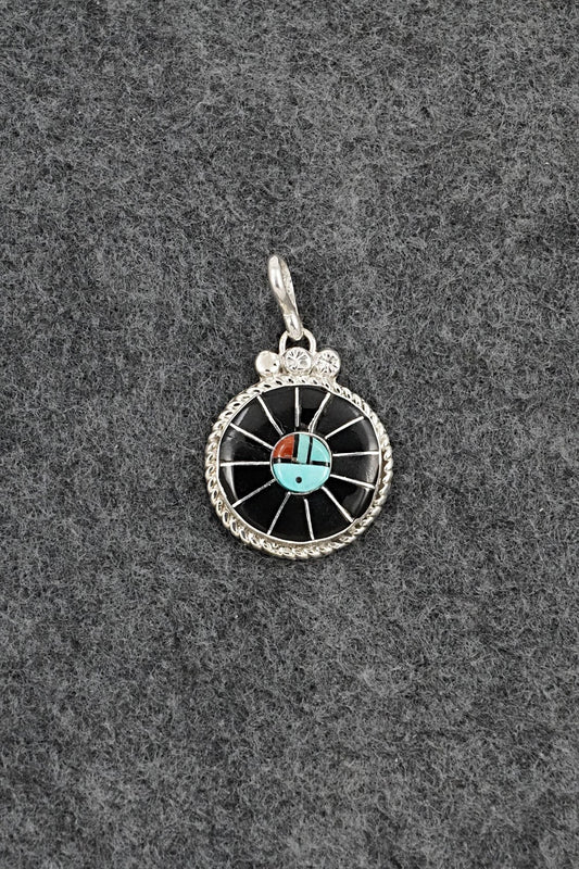 Multi-Stone & Sterling Silver Pendant - Ola Eriacho