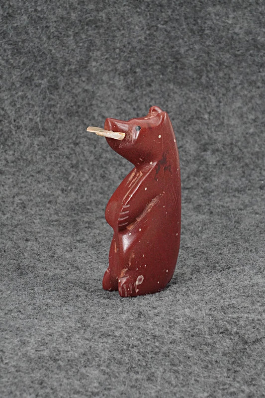 Bear Zuni Fetish Carving - Justin Red Elk