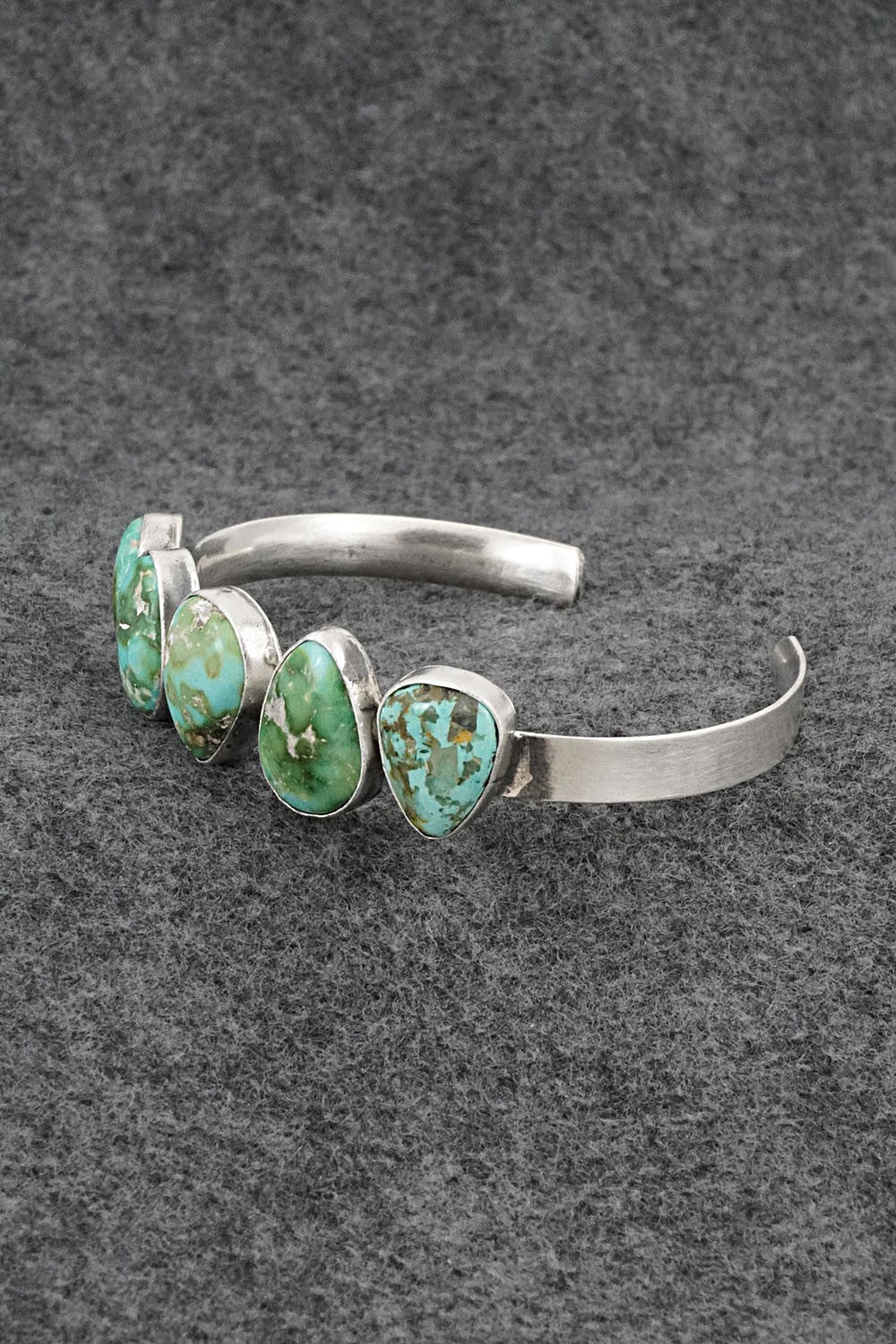 Turquoise & Sterling Silver Bracelet - Verley Betone