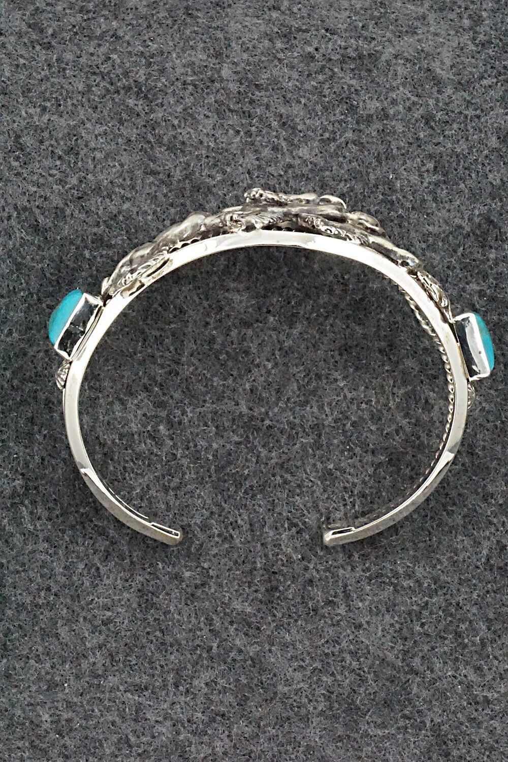 Turquoise & Sterling Silver Bracelet - Bobby Platero