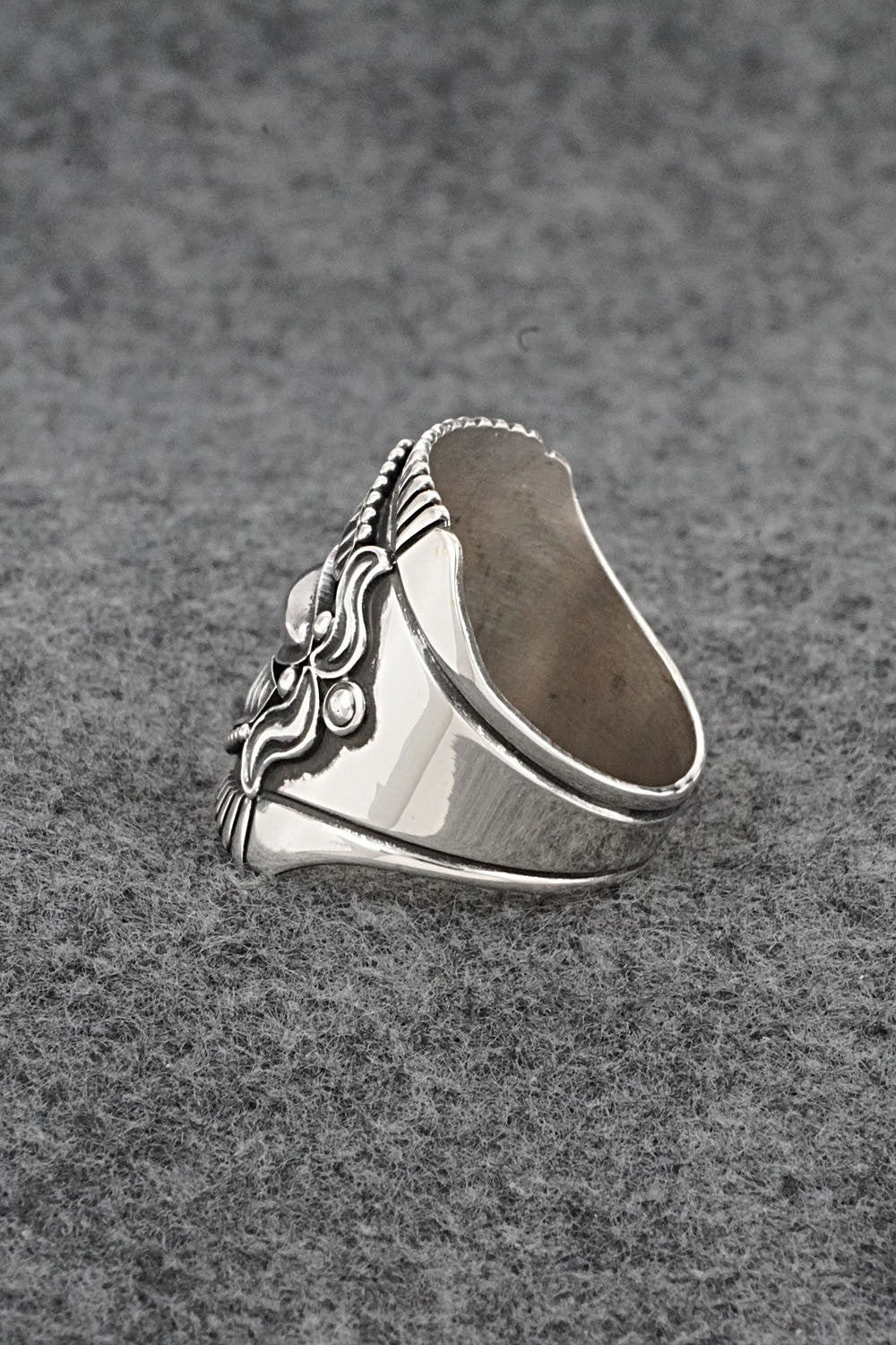 Sterling Silver Ring - Derrick Gordon - Size 13