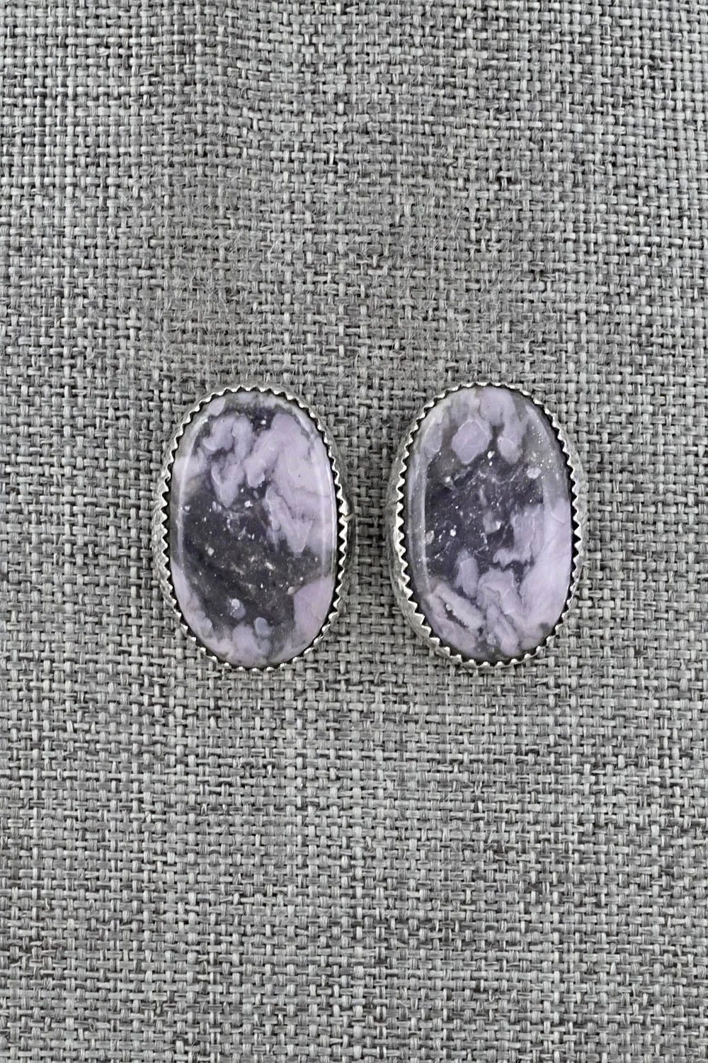 Morado & Sterling Silver Earrings - Murray Hannaweeka