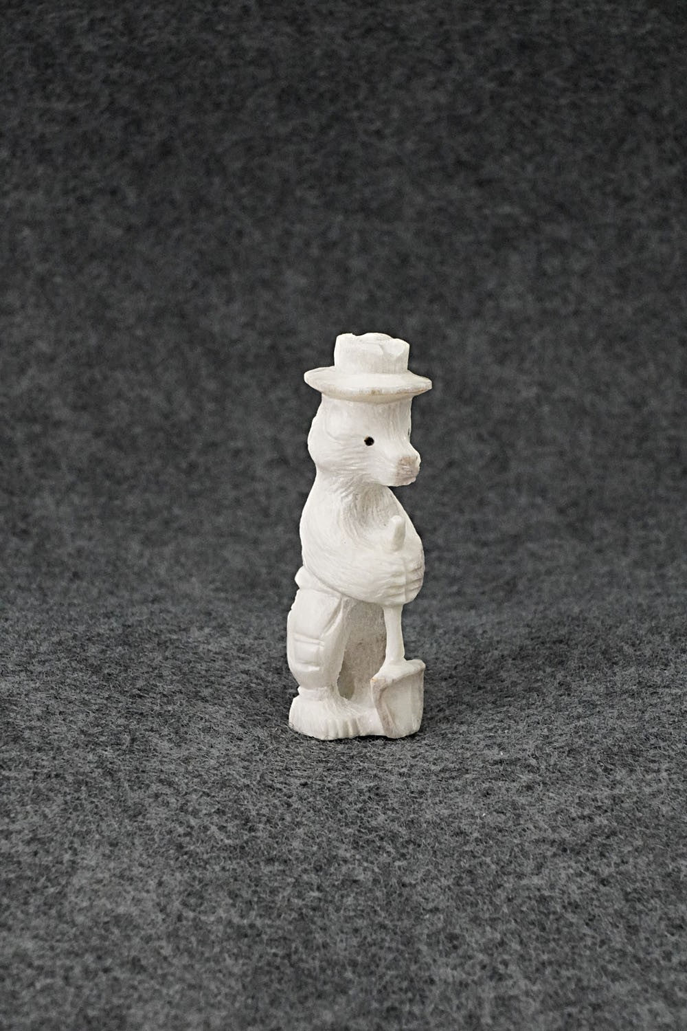 Smokey Bear Zuni Fetish Carving - Chris Peina
