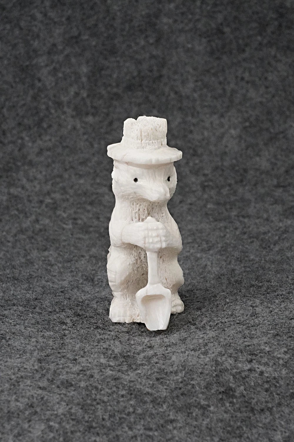 Smokey Bear Zuni Fetish Carving - Chris Peina