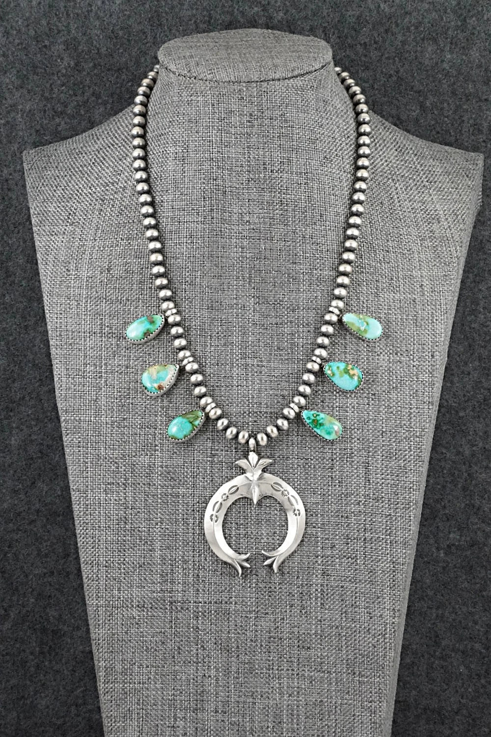 Turquoise & Sterling Silver Necklace - Latricia Largo
