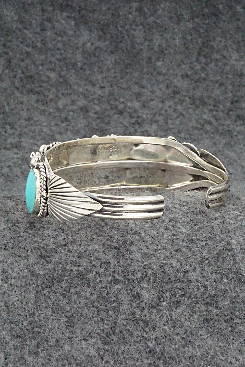 Turquoise & Sterling Silver Bracelet - Bobby Platero