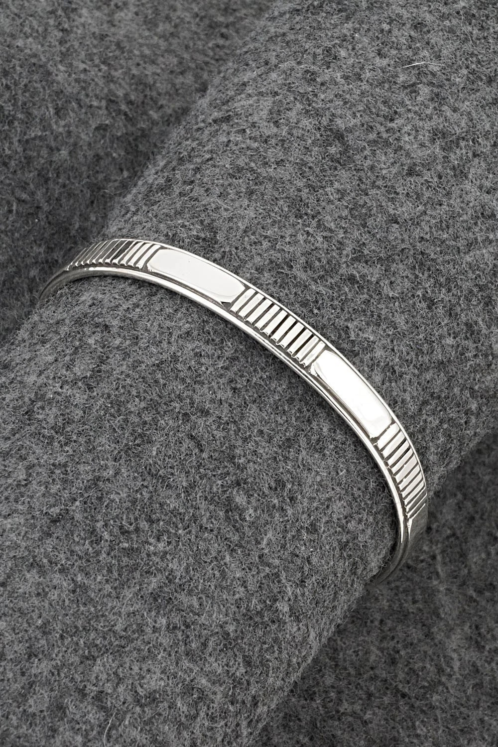 Sterling Silver Bracelet - Jonathan Nez
