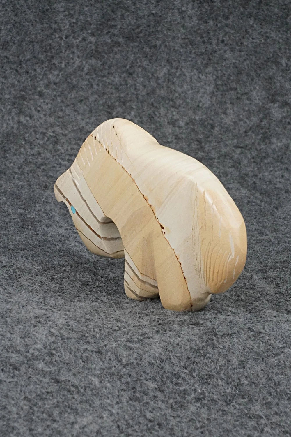 Horse Zuni Fetish Carving - Kenric Laiwakete