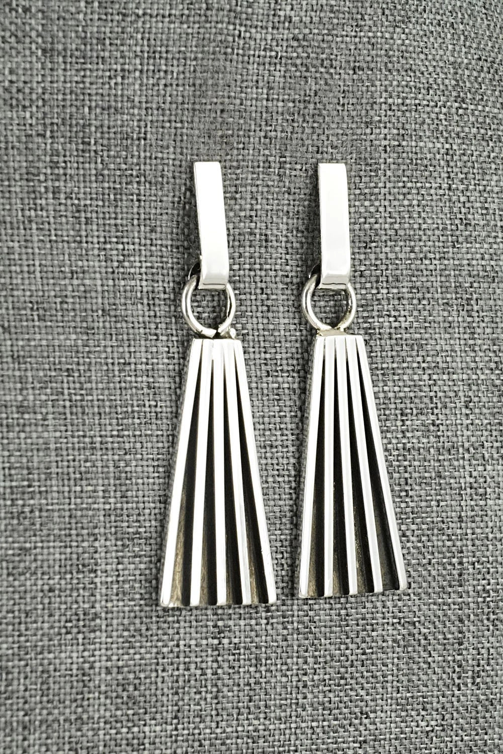 Sterling Silver Earrings - Tom Hawk