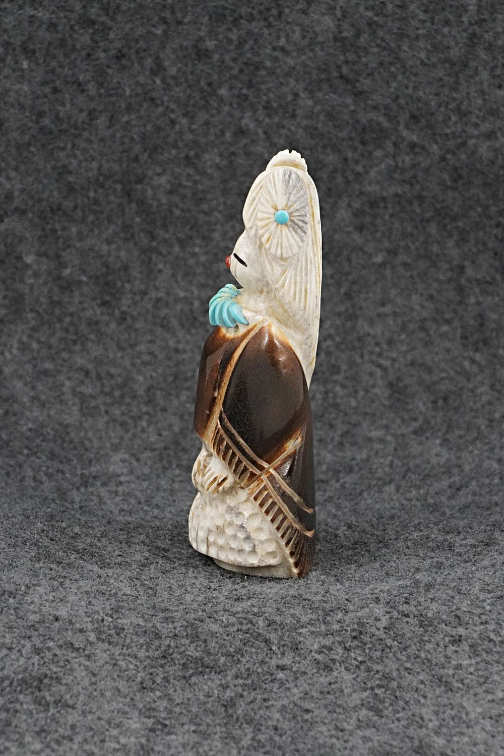 Corn Maiden Zuni Fetish Carving - Claudia Peina