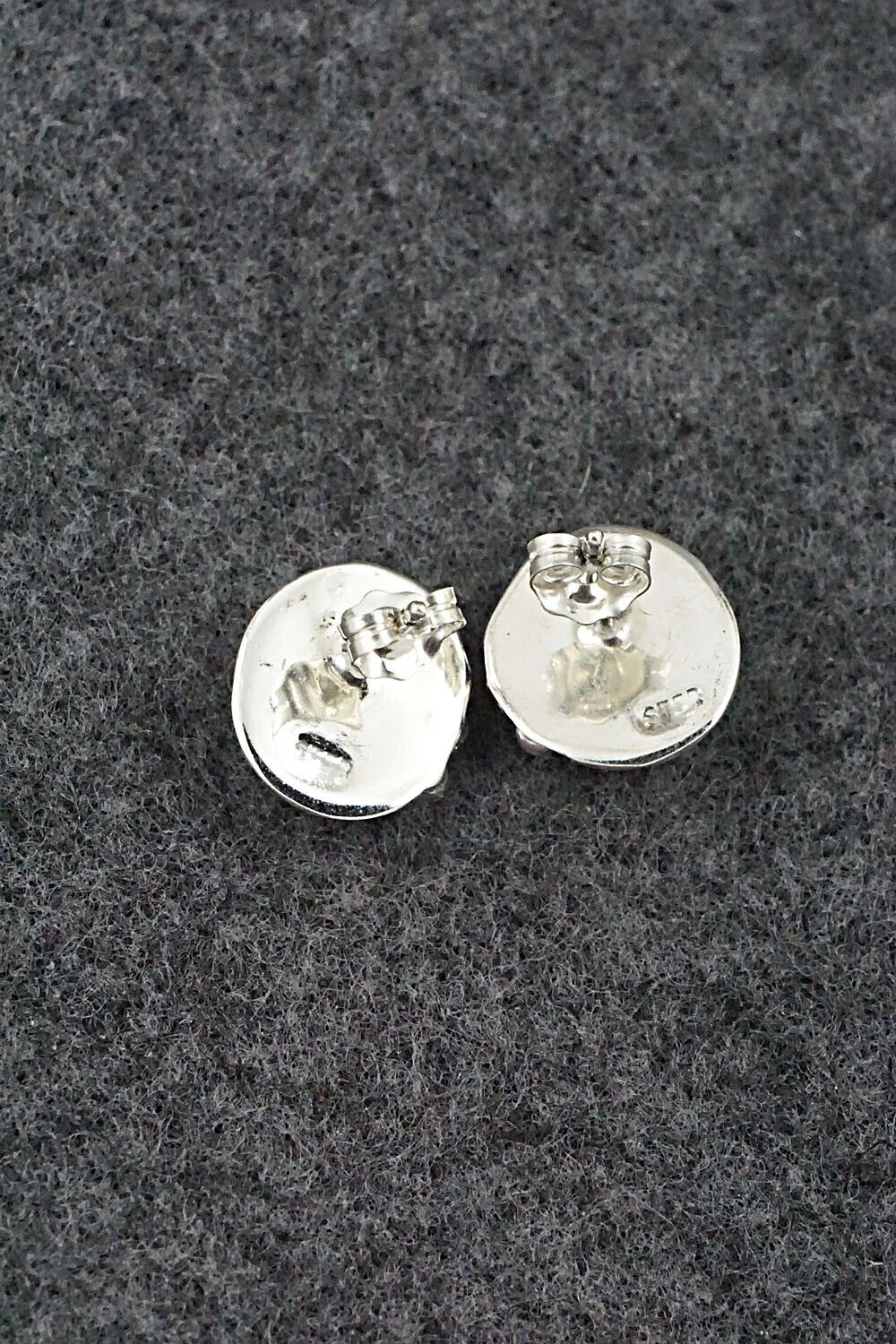 Turquoise & Sterling Silver Earrings - Rita Largo