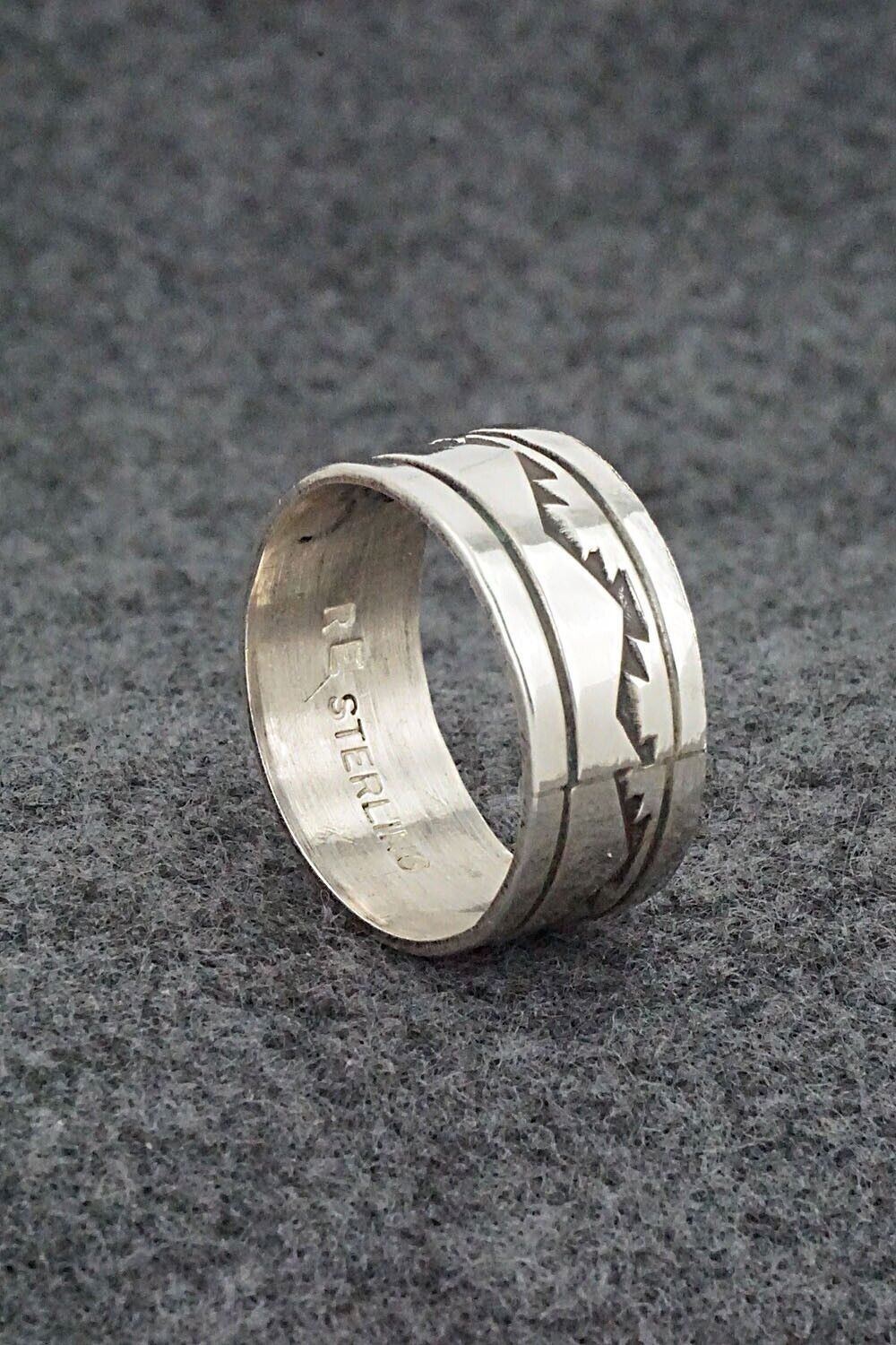 Sterling Silver Ring - Rick Enriquez - Size 11.75