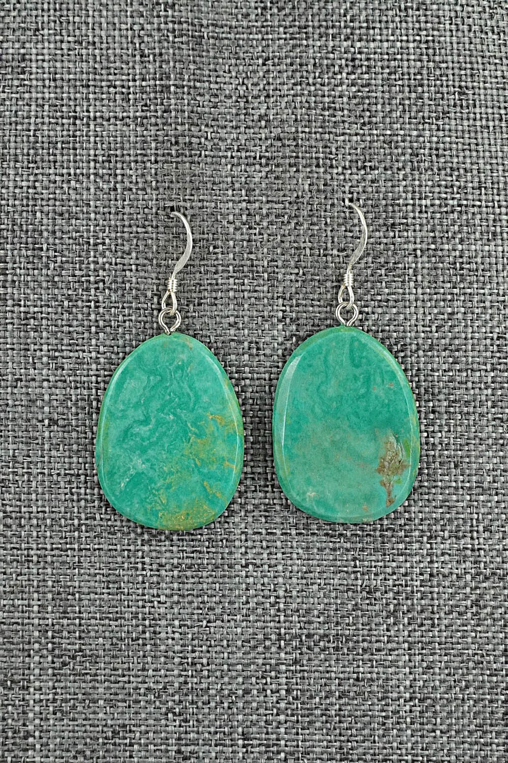 Turquoise & Sterling Silver Earrings - Tammy Nolcot