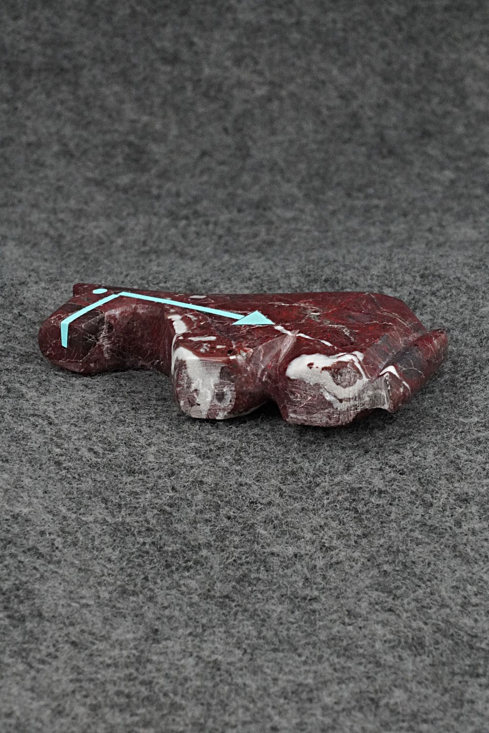 Horse Zuni Fetish Carving - Bernard Laiwakete