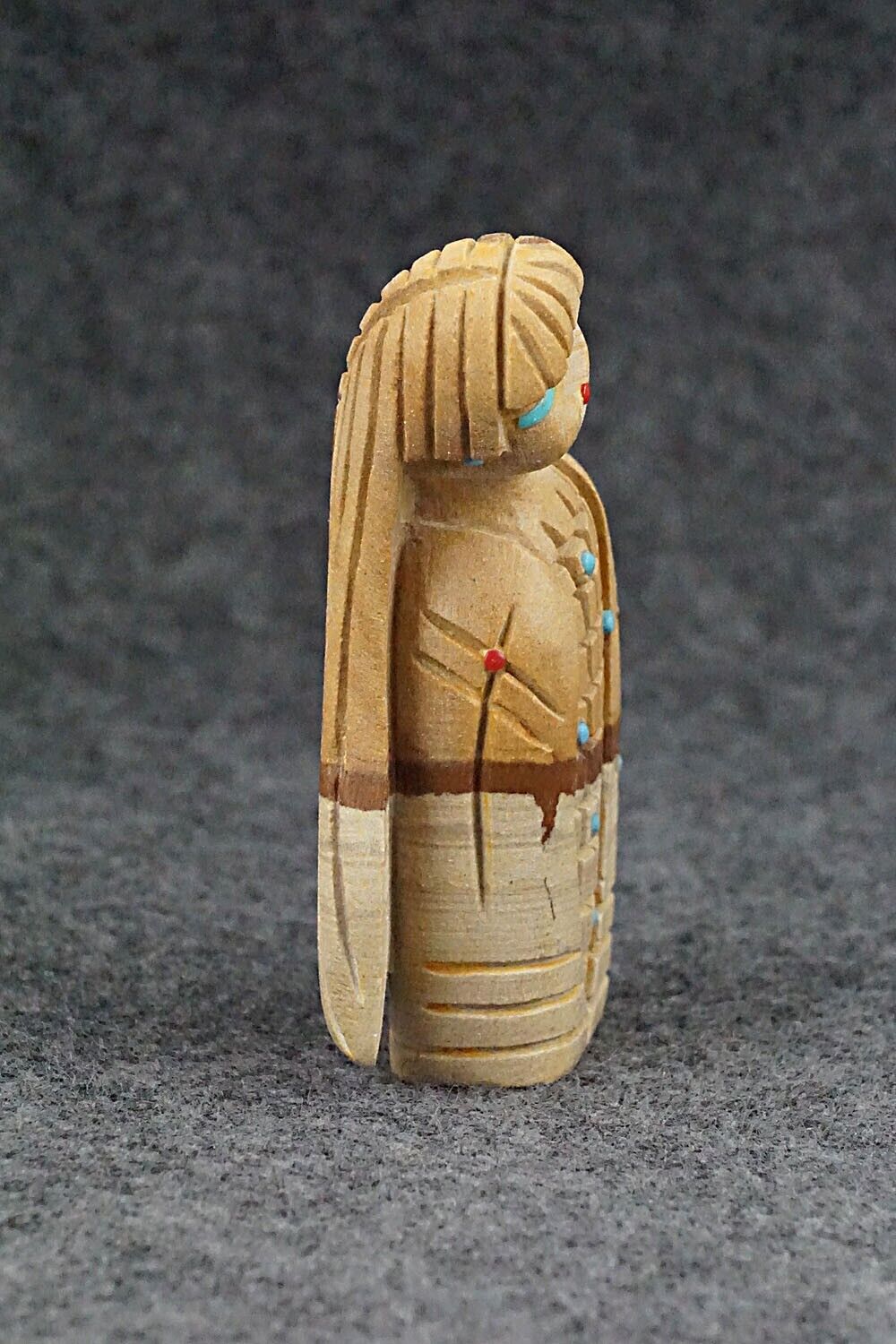Corn Maiden Zuni Fetish Carving - Douglas Martza