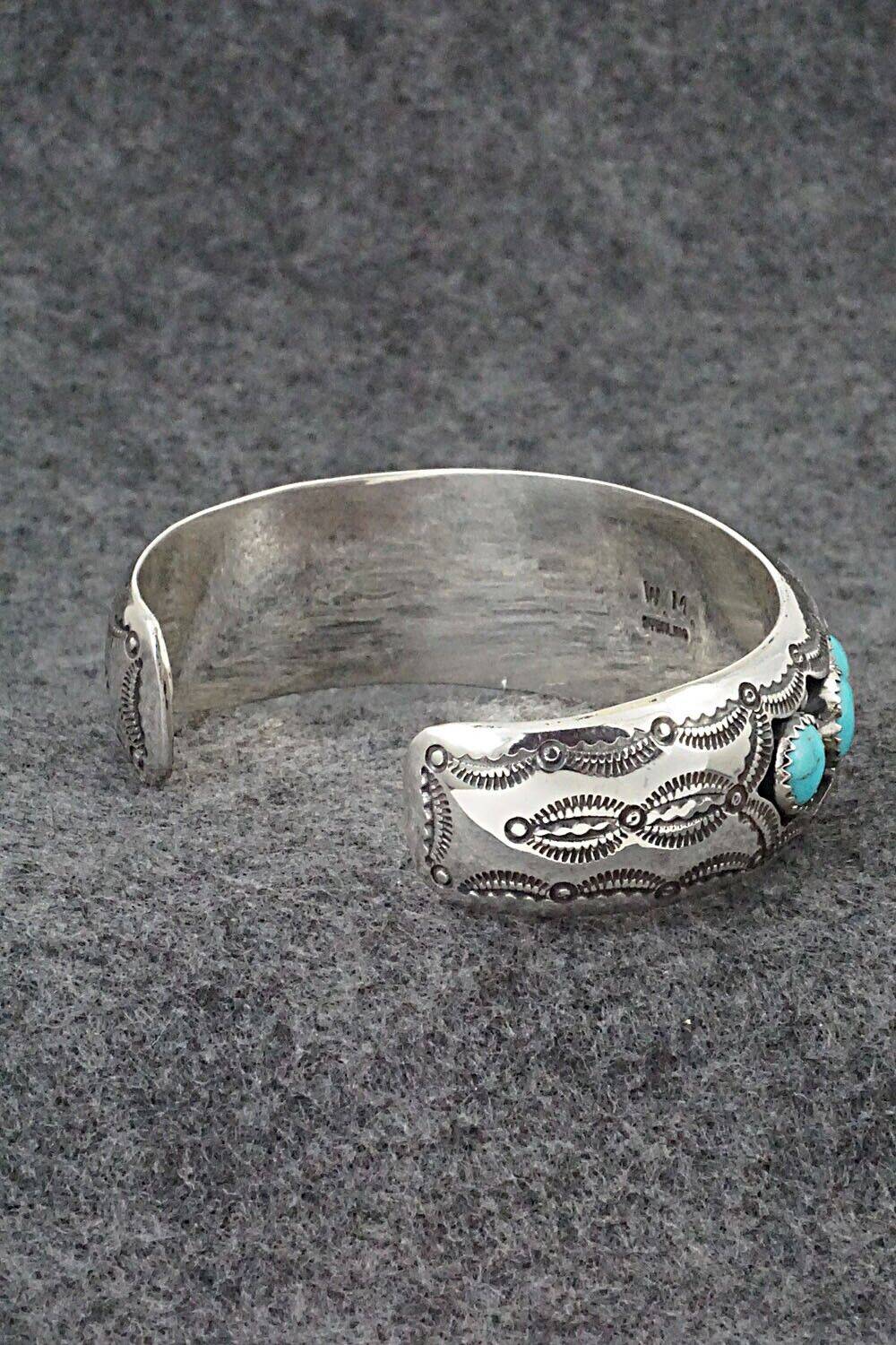 Turquoise & Sterling Silver Bracelet - Wilbert Muskett Sr.