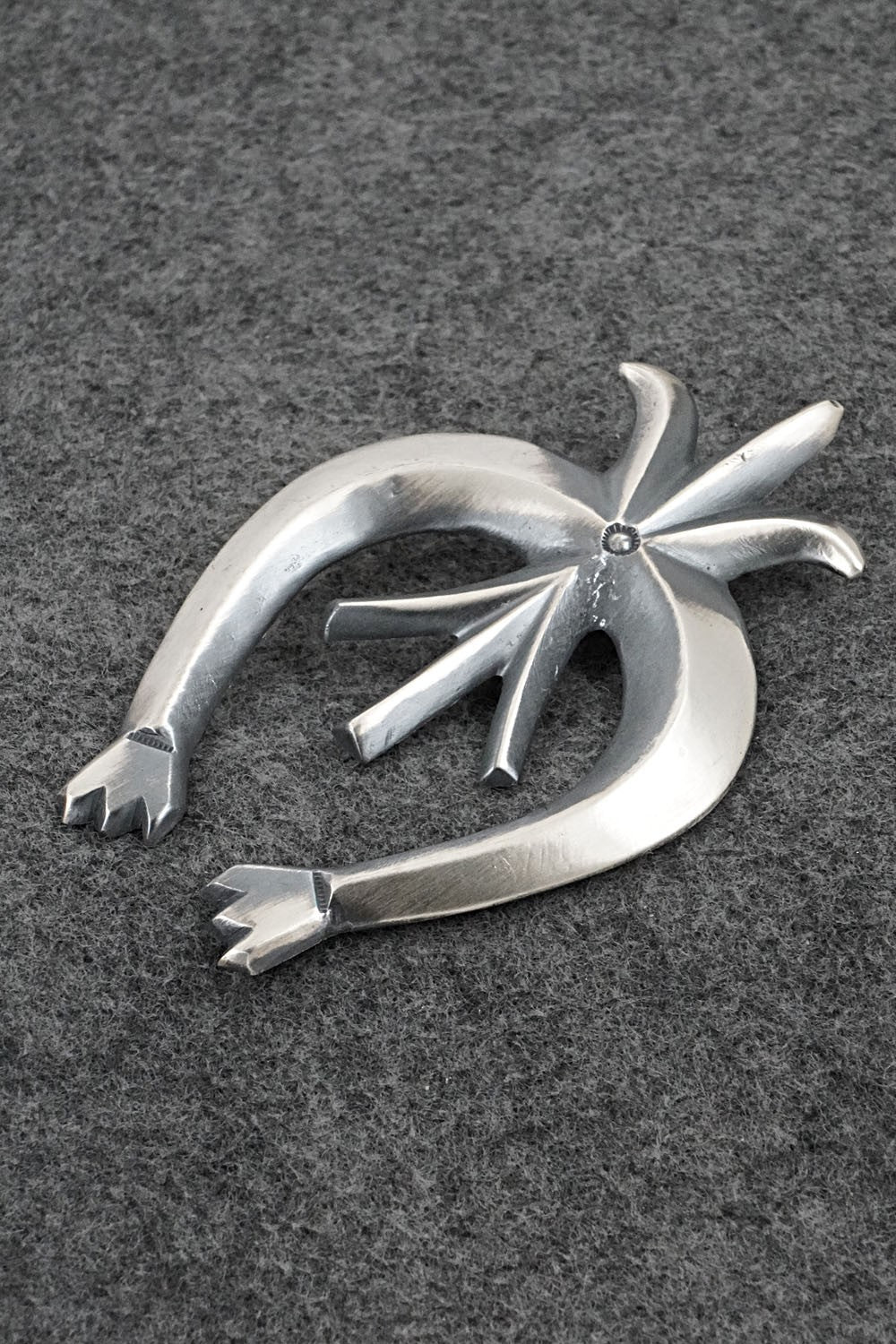 Sterling Silver Naja Pendant - Harrison Bitsue