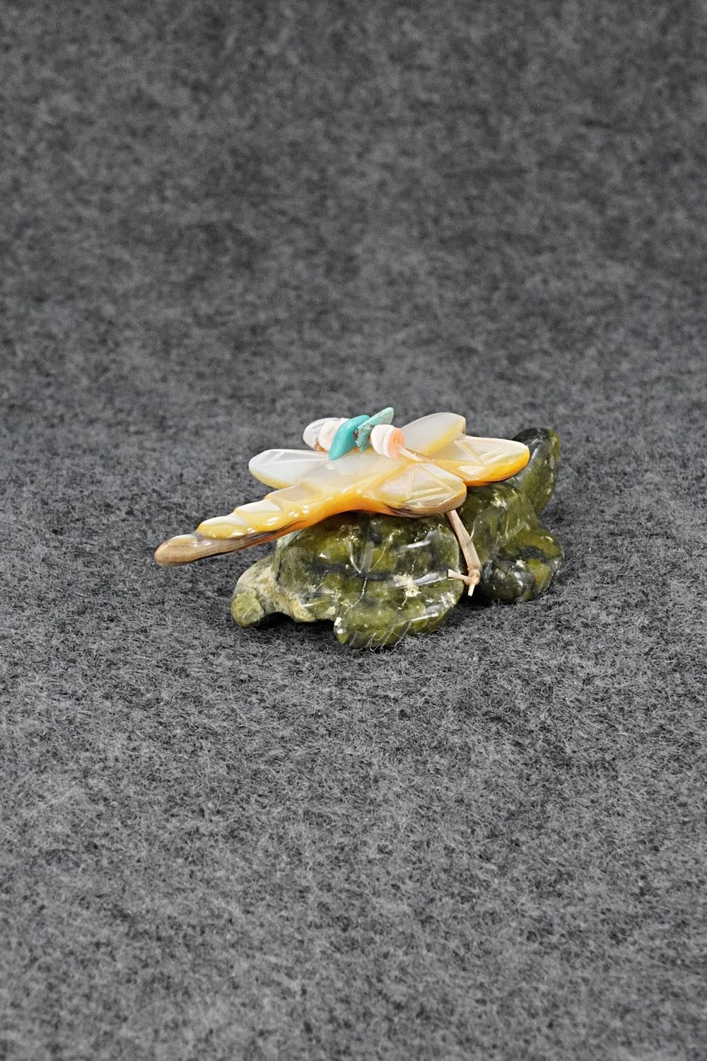 Turtle Zuni Fetish Carving - Daisy Rose Leonard