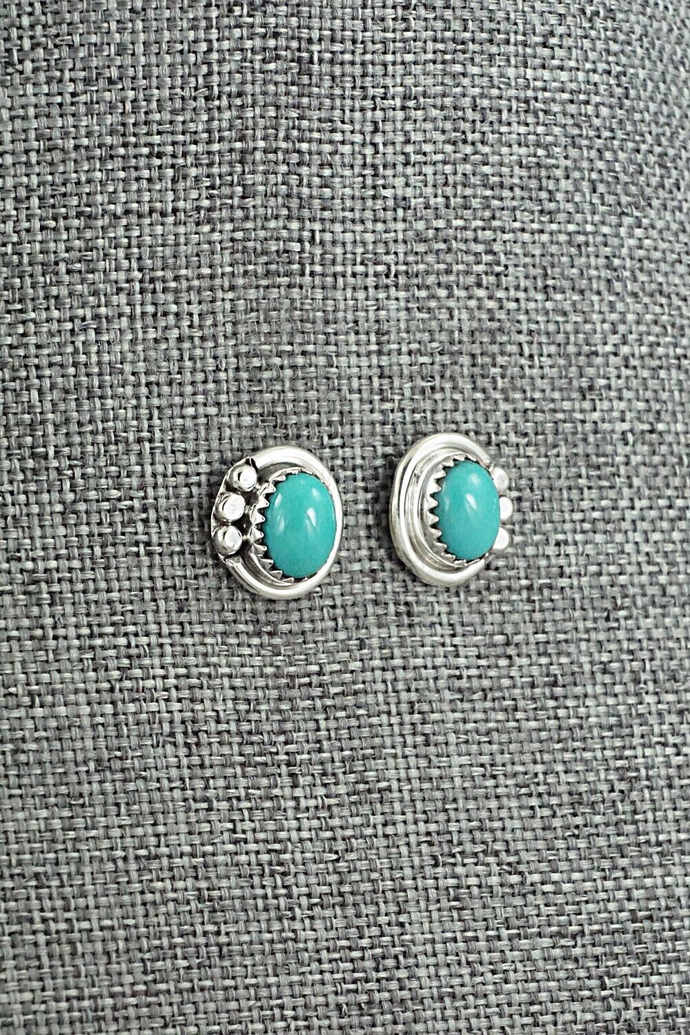 Turquoise & Sterling Silver Earrings - Rita Largo