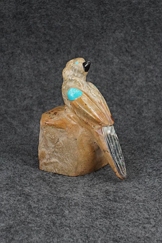 Quail Zuni Fetish Carving - Freddie Leekya